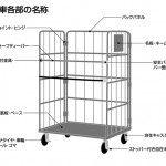 カゴ台車修理